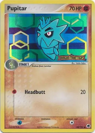 EX Dragon Frontiers Ralts #58/101 reverse holo